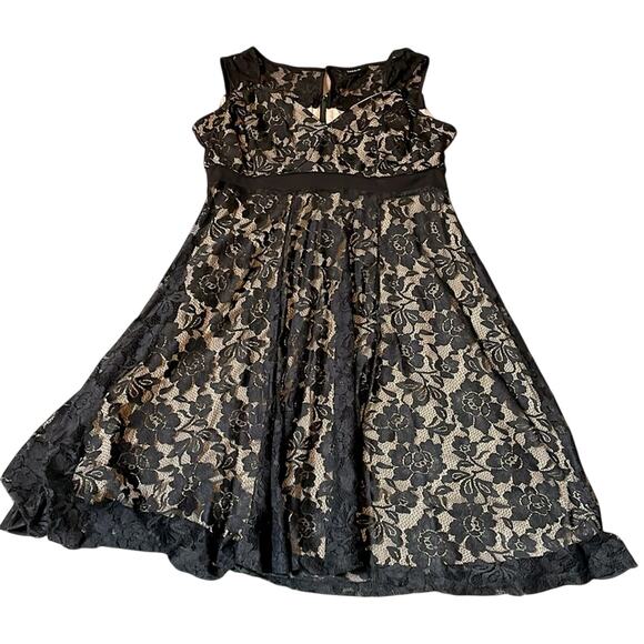 Torrid Black Lace Dress. L - Picture 1 of 4